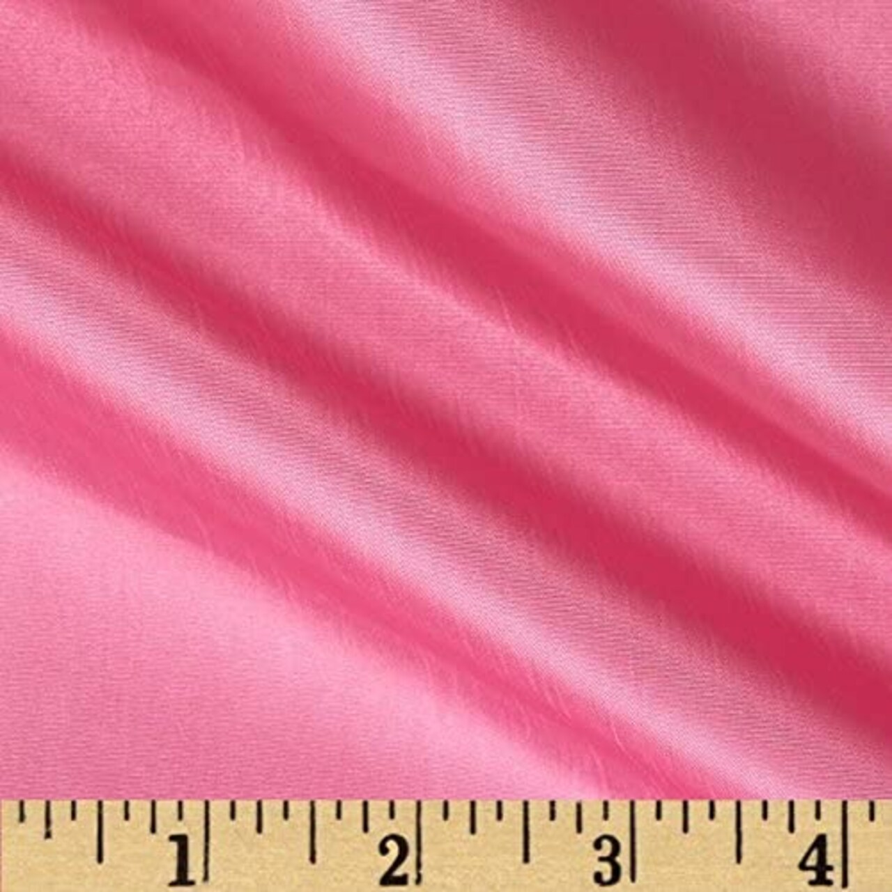 1 Yard Candy Pink Taffeta Fabric 60" Wide Polyester Weddings, Gowns & DIY Décor